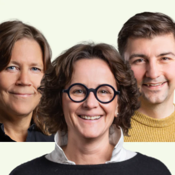 Eva, Trevor och Kajsa från Tuff.
